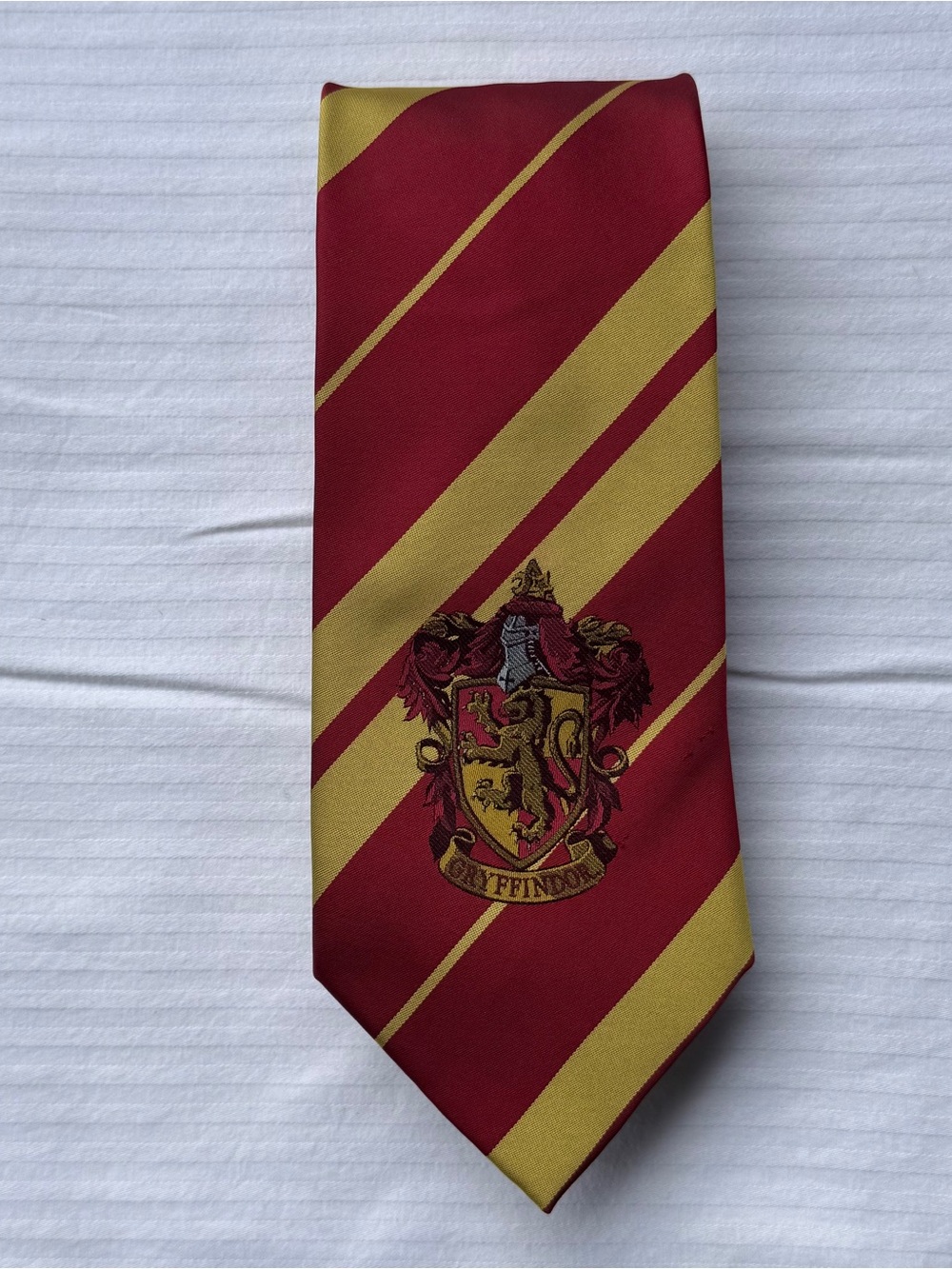 Gryffindor Stripe Tie in‎ Crimson and Gold